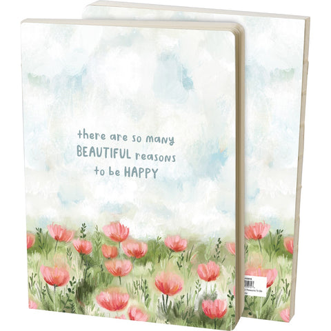Beautiful Reasons To Be Happy Journal