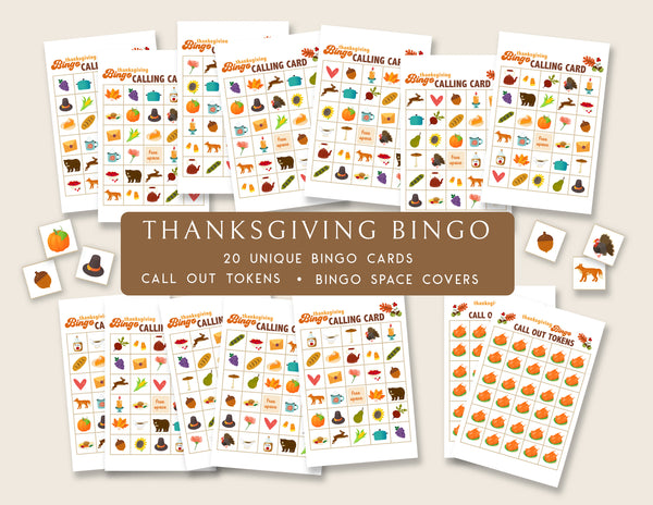 Thanksgiving Entertaining and Game Bundle - Digital Download