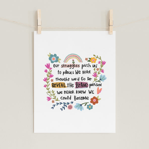 Fine art prints by Eliza Todd featuring rainbows and flowers - APeaceofWerk.com