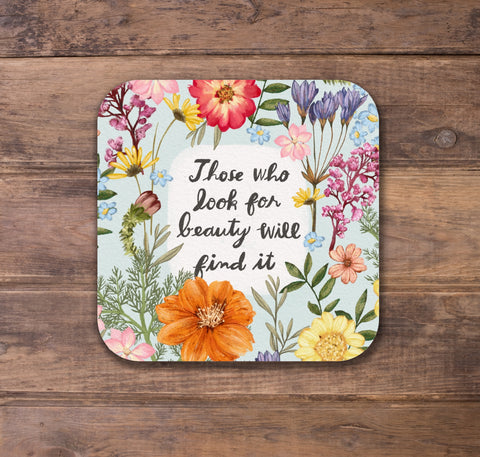 Those Who Look For Beauty - Decorative Matte Laminate Stickers
