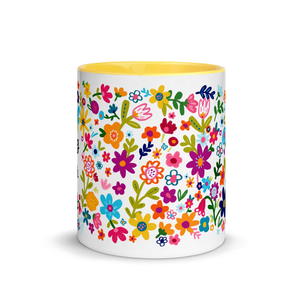 Strong As A Mother Floral 11 oz Mug